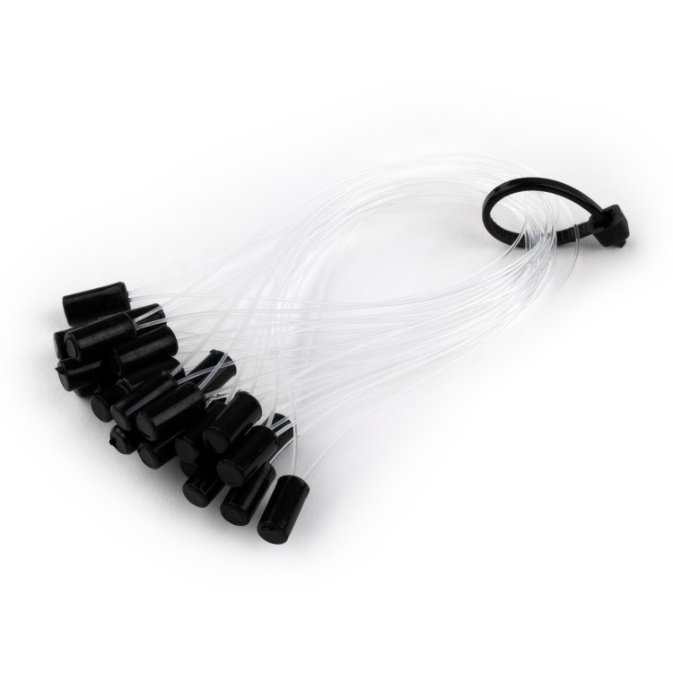 Loop Micro Ring Μαύρο 25τμχ