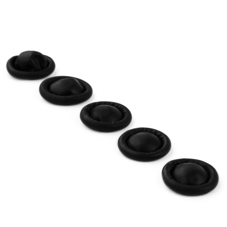 Προστατευτικά Δακτύλων για Τοποθέτηση Hair Extensions Μαύρα 5τμχ