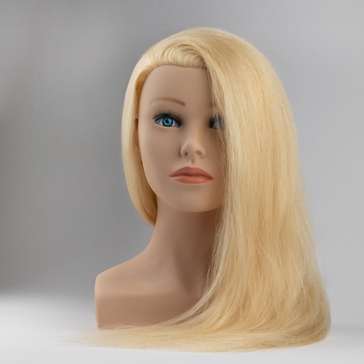 Κούκλα Εκπαιδευτική Φυσική Τρίχα Ξανθό #60 240γρ 60εκ Μάκρος