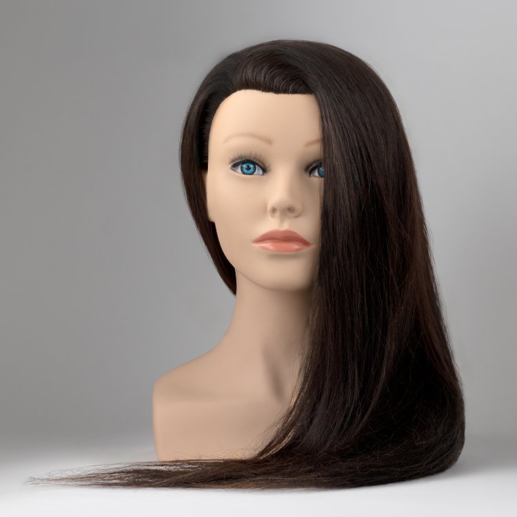 Κούκλα Εκπαιδευτική Φυσική Τρίχα Καστανό #2 240γρ 60εκ Μάκρος