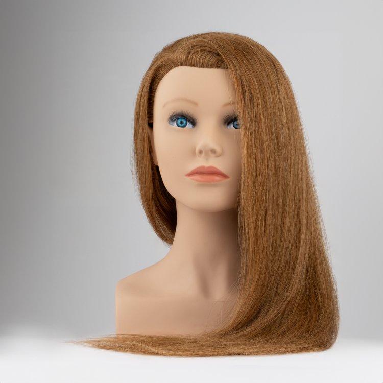 Κούκλα Εκπαιδευτική Φυσική Τρίχα Καστανό #8 240γρ 60εκ Μάκρος