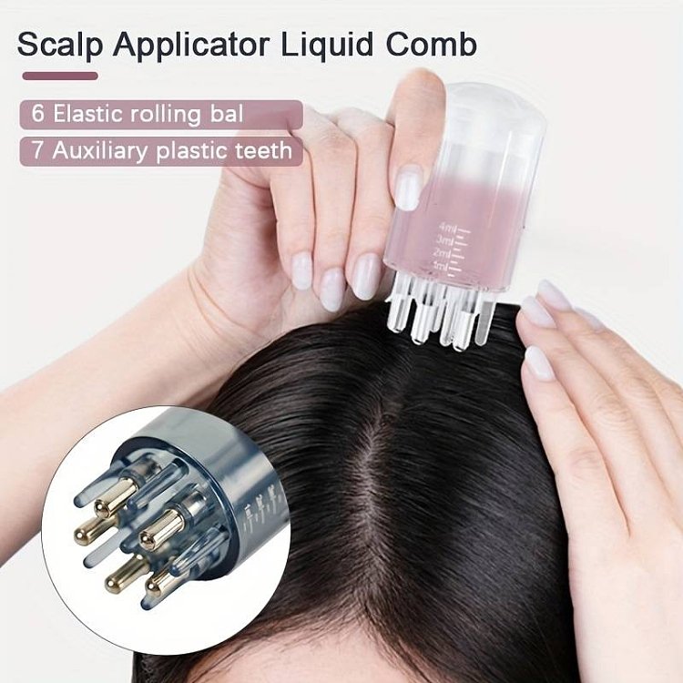 Scalp Applikator Liquid Kamm 1 Stuck