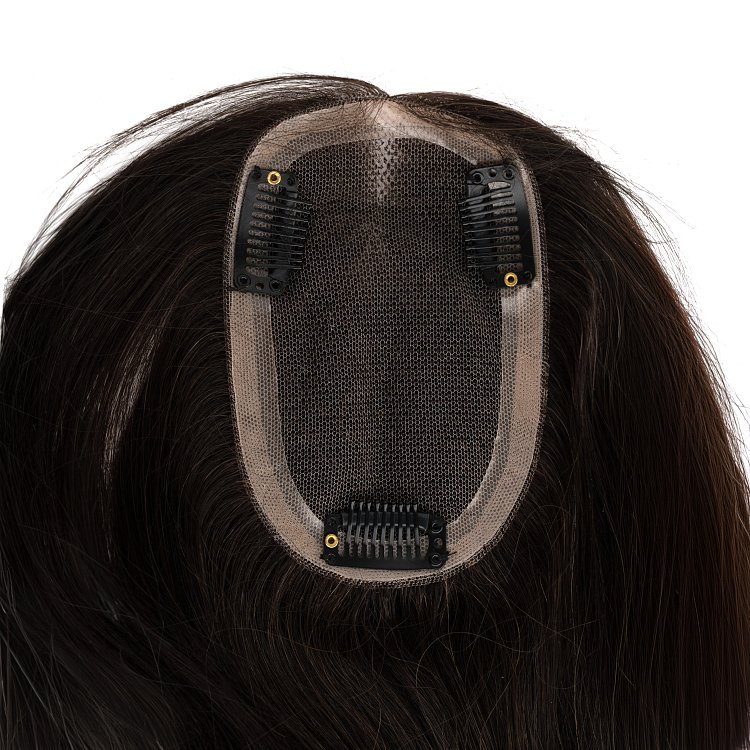 Women's Hair Topper #1B – Solution for Thinning, Clip-in Application