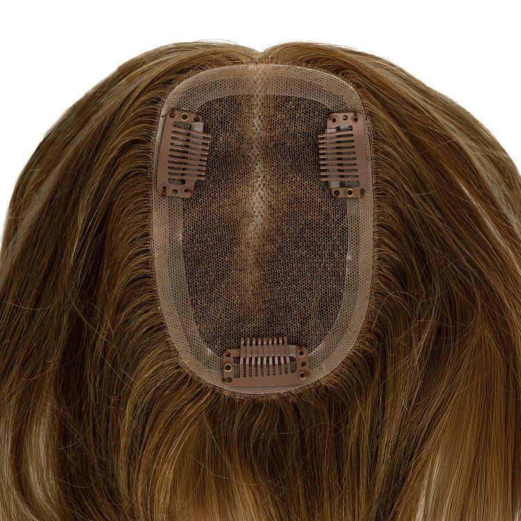 Damen-Toupet fur Haaransatz #8 – Losung fur Haarausfall, Clip-Befestigung