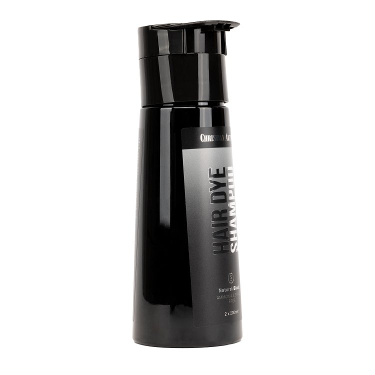 Βαφή Μαλλιών σε Σαμπουάν 400ml – Φυσικό Μαύρο, Εύκολη Κάλυψη Γκρίζων σε 5 Λεπτά (Ιδανικό για Άνδρες & Γυναίκες)