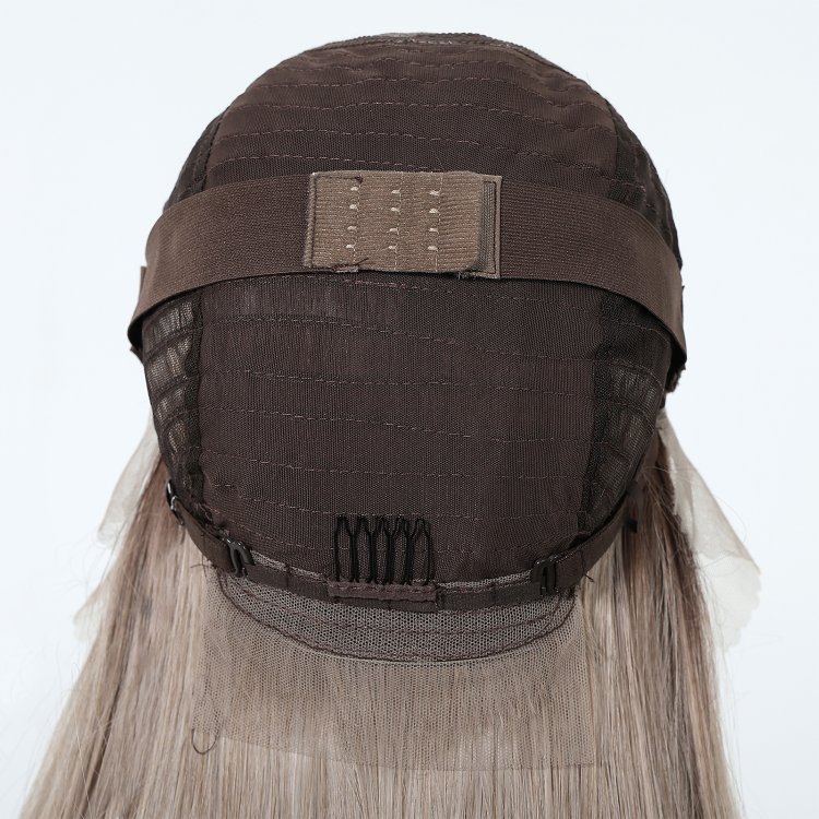 Περούκα Συνθετική Lace Front Wig 13x6 Καστανή Μακριά Κυματιστή -Φυσική Όψη & Υψηλή Άνεση