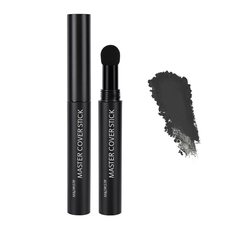 Στικ Κάλυψης Μαλλιών για Λευκές Ρίζες, Αραιά Σημεία & Διόρθωση Hairline – Φυσικό Μαύρο