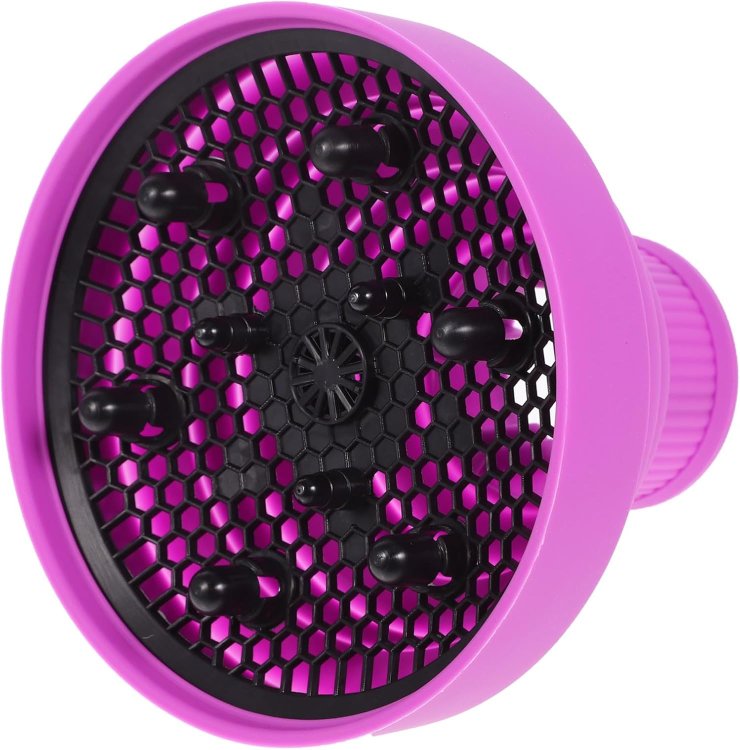 Πτυσσόμενη Φυσούνα Σιλικόνης για Πιστολάκι Μαλλιών Μωβ