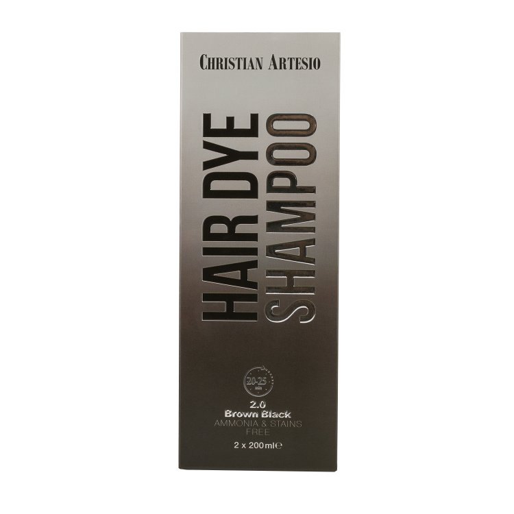 Βαφή Μαλλιών σε Σαμπουάν 400ml – Καστανό Μαύρο, Εύκολη και Άμεση Κάλυψη Γκρίζων (Ιδανικό για Άνδρες & Γυναίκες)