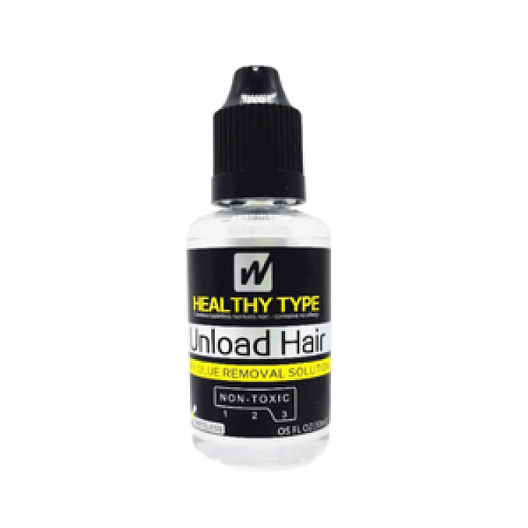 Glue Remover Walker Unload Hair for Wigs, Toupee & Extensions 30ml