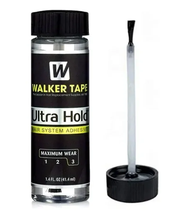 Υγρή Κόλλα με Πινέλο Walker Ultra Hold για Τουπέ & Περούκες 41.4ml