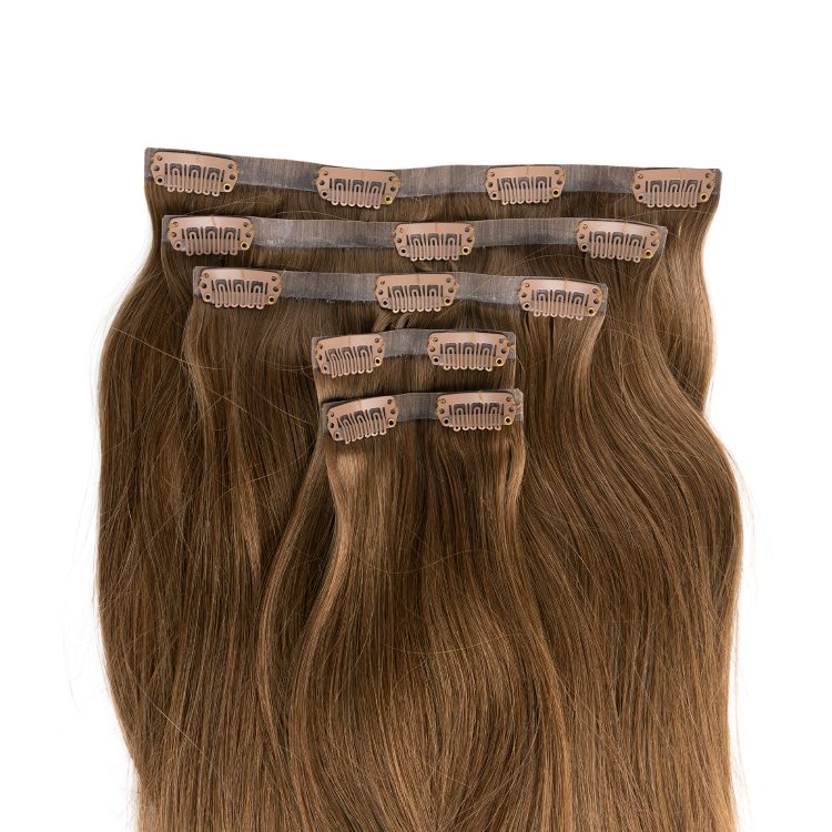 Τρέσα Φυσική PU με Κλιπ #4 Ξανθό 50cm, 120g