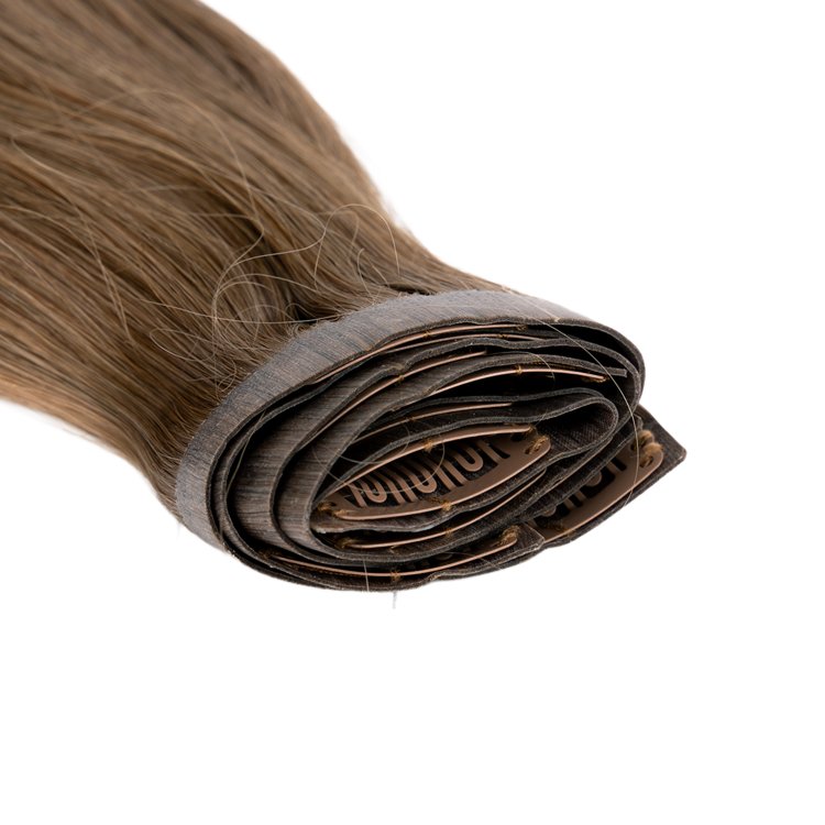 Τρέσα Φυσική PU με Κλιπ #4 Ξανθό 50cm, 120g