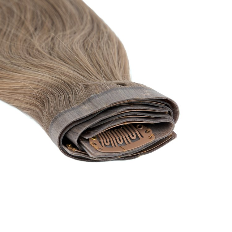 Τρέσα Φυσική PU με Κλιπ #5A Ξανθό Ανοιχτό Σαντρέ 50cm, 120g