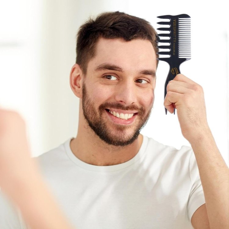 Χτένα Ανδρικού Styling για Λείο Ρετρό Χτένισμα, για Όγκο & Slick Back Look
