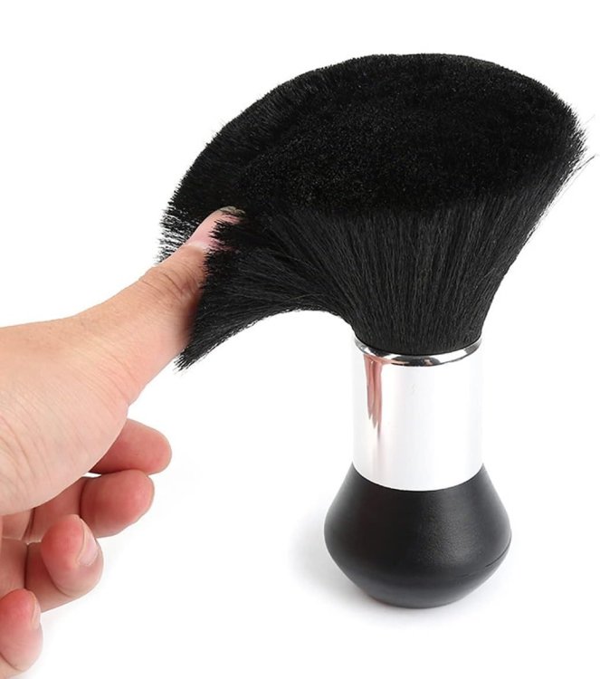 Πινέλο Καθαρισμού Αυχένα Μεγάλο Μαύρο