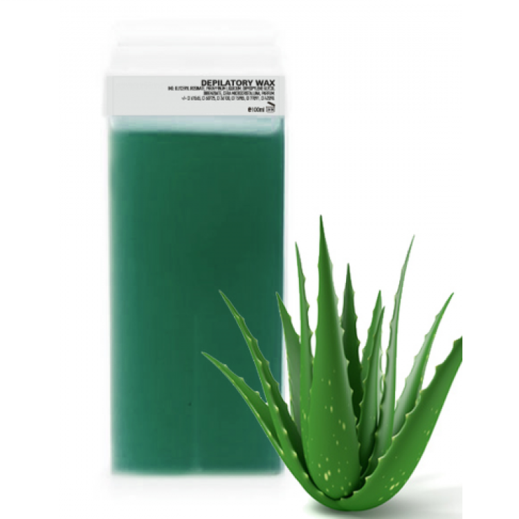 Κερί Αποτρίχωσης Ρολέτα Πράσινη Αλόη 100ml