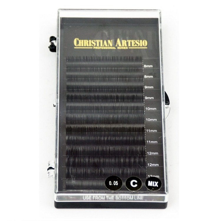 Βλεφαρίδες Τρίχα Τρίχα Mink 0.05mm