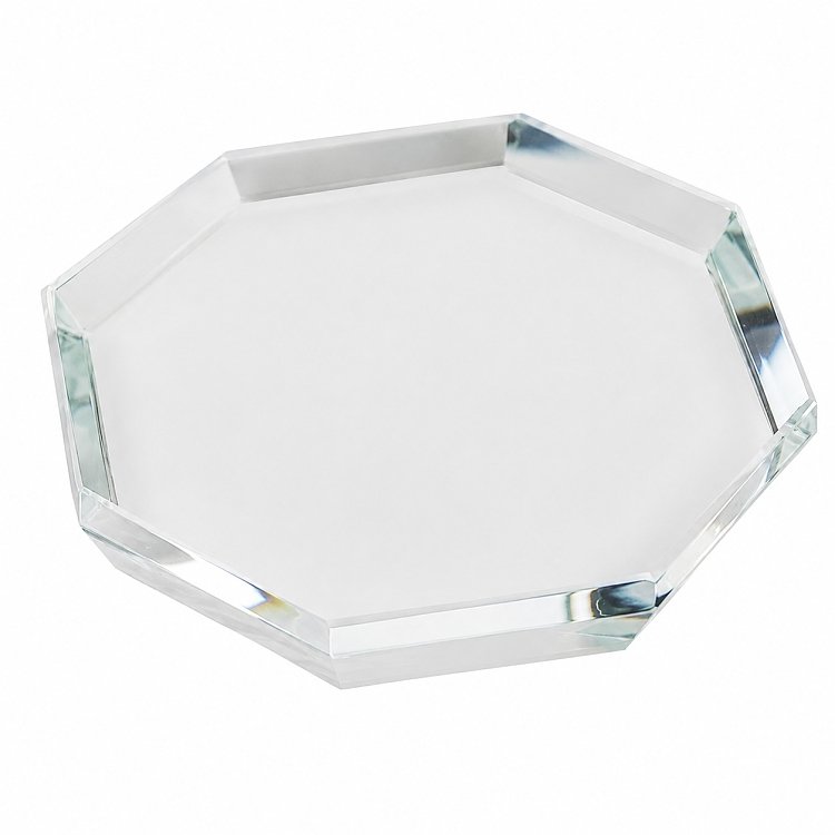 Clear Crystal Eyelash Extensions Glue Placement Palette