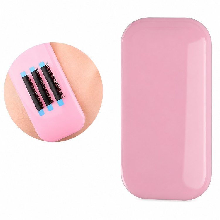 Lashes Silikonpad rosa