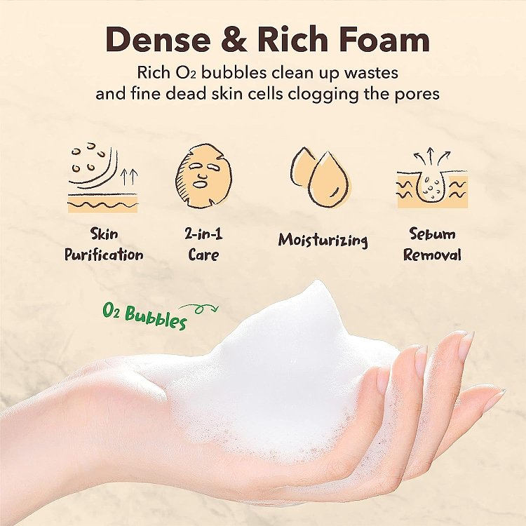 Deep Purifying Green O2 Bubble Mask "Green Tea" 25gr
