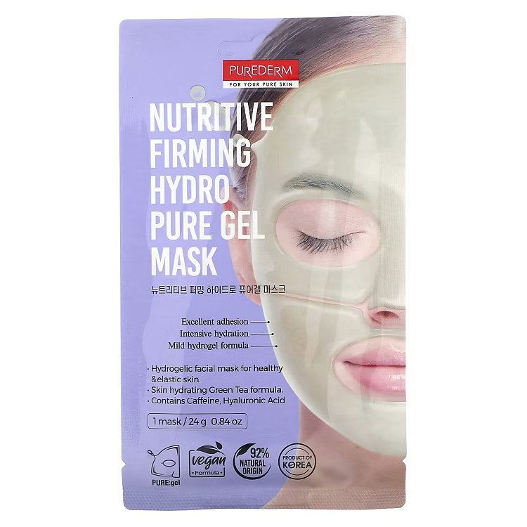 Purederm Koreanische Gesichtsmaske in Gel fur Straffung 24g