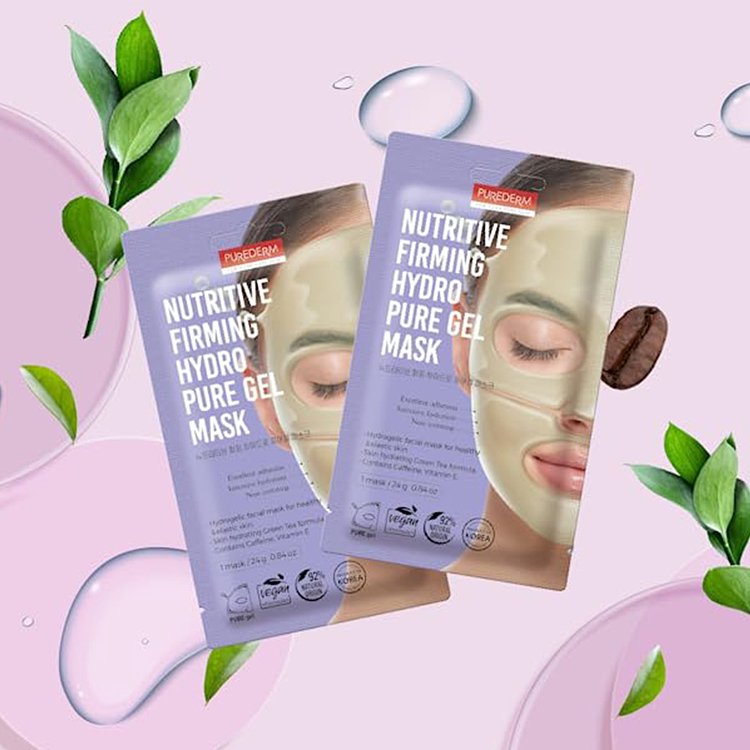 Purederm Koreanische Gesichtsmaske in Gel fur Straffung 24g