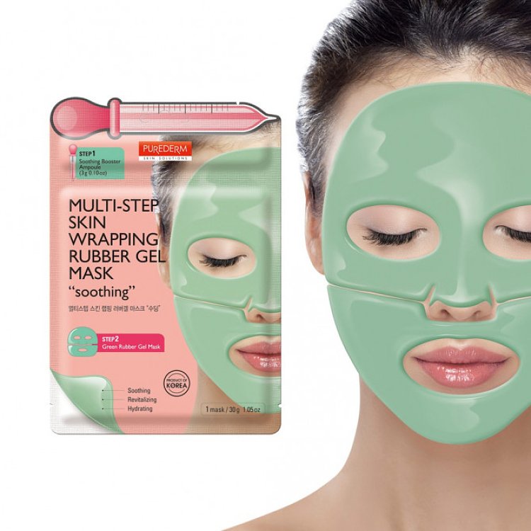 Purederm Koreanische Gesichtsmaske in Gel Beruhigend 33g