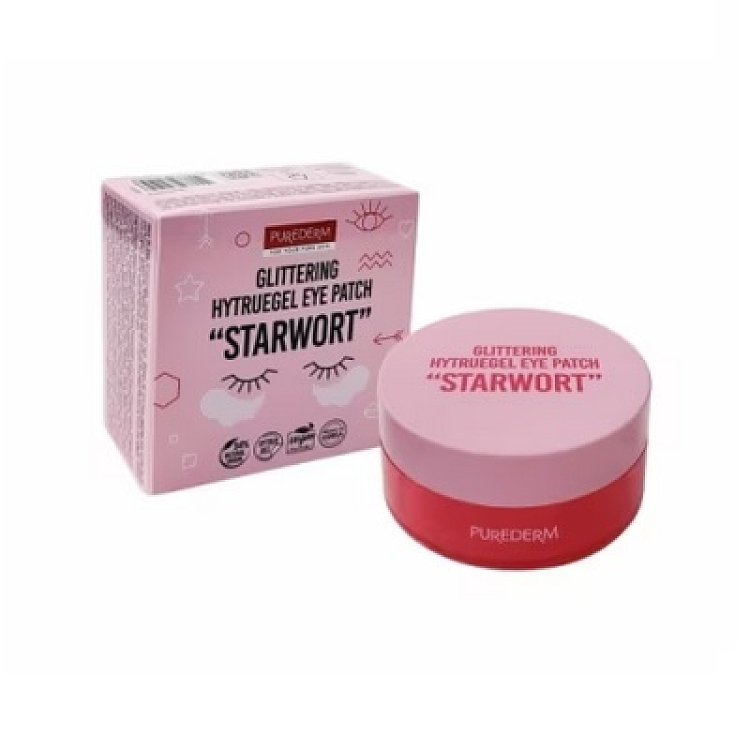 Κορεάτικα Eye Patches Λάμψης & Ενυδάτωσης STARWORT 60τμχ