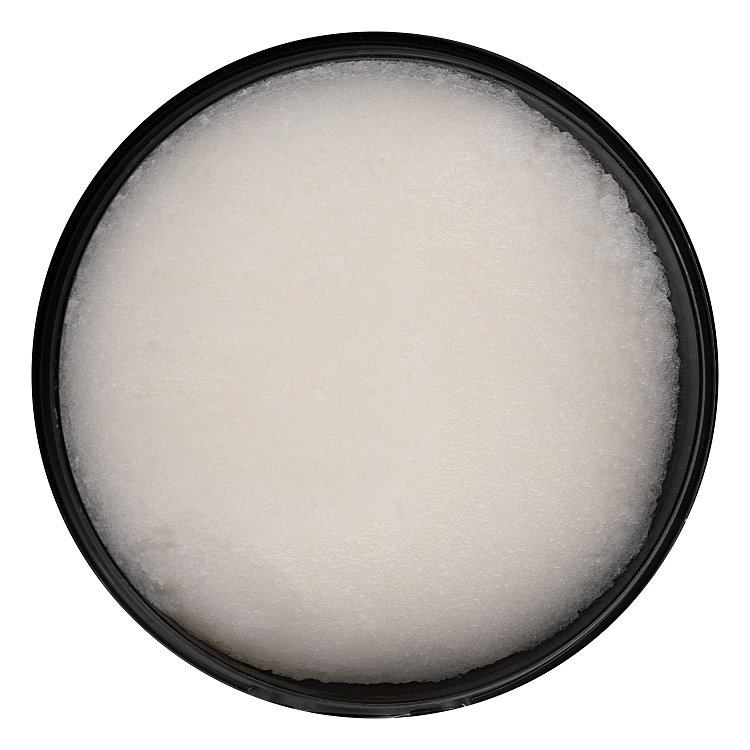 Scrub σώματος Aura Silk Coconut Splash 400g λευκή κρεμώδης λεπτόκοκκη υφή
