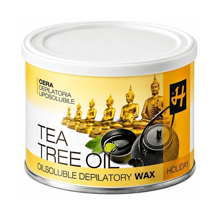 Holiday Enthaarungswachs Teebaumol – Dose 400ml
