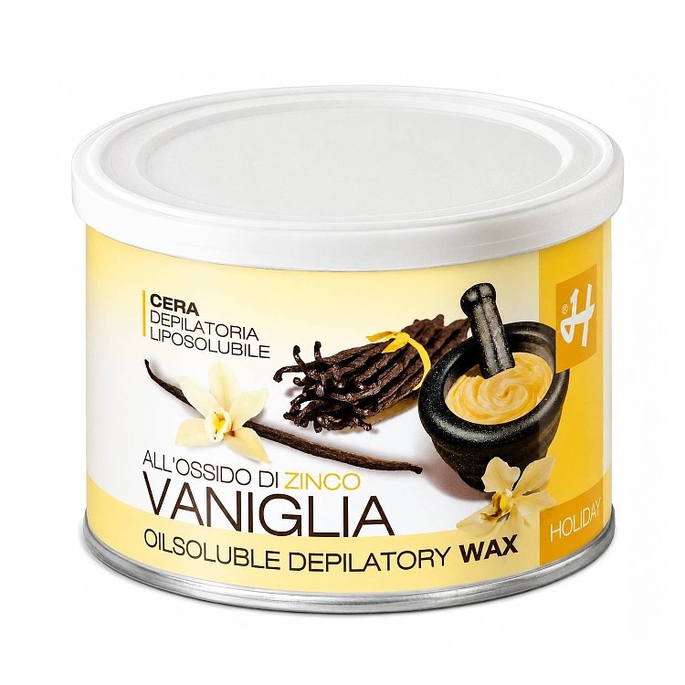 Enthaarungswachs in Dose Vanille 400ml