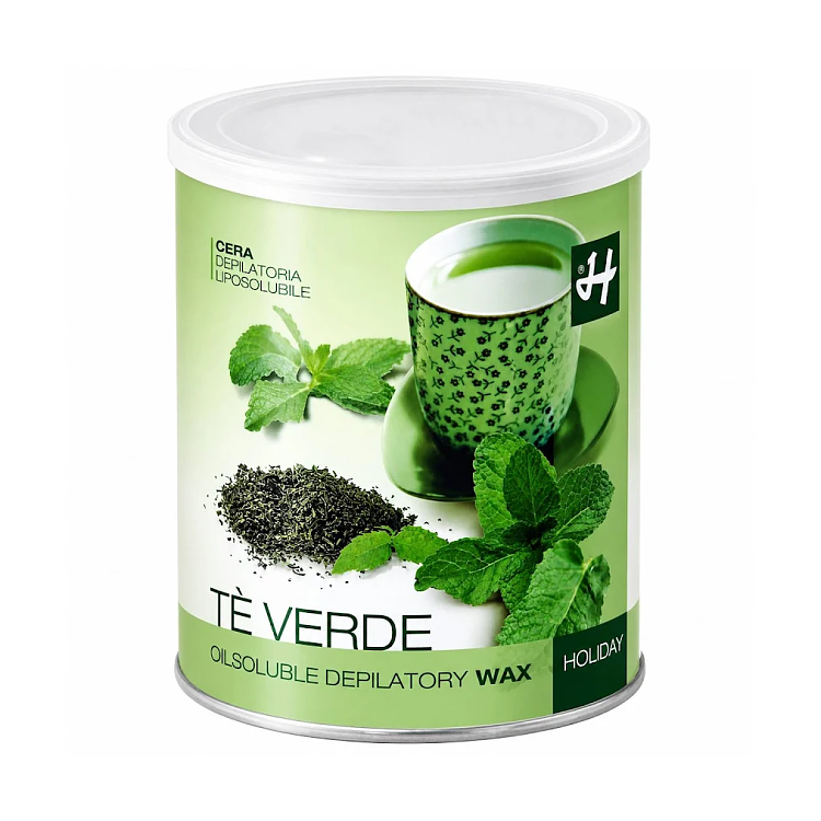 Enthaarungswachs in Dose Gruner Tee 800ml