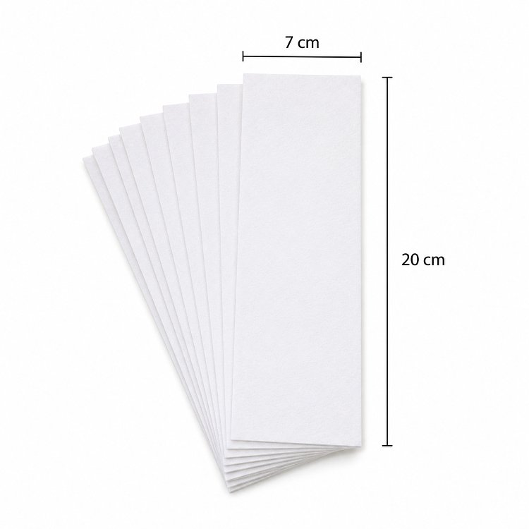 Simple Use  Ταινίες Αποτρίχωσης διαστάσεις 7cm x 20cm.