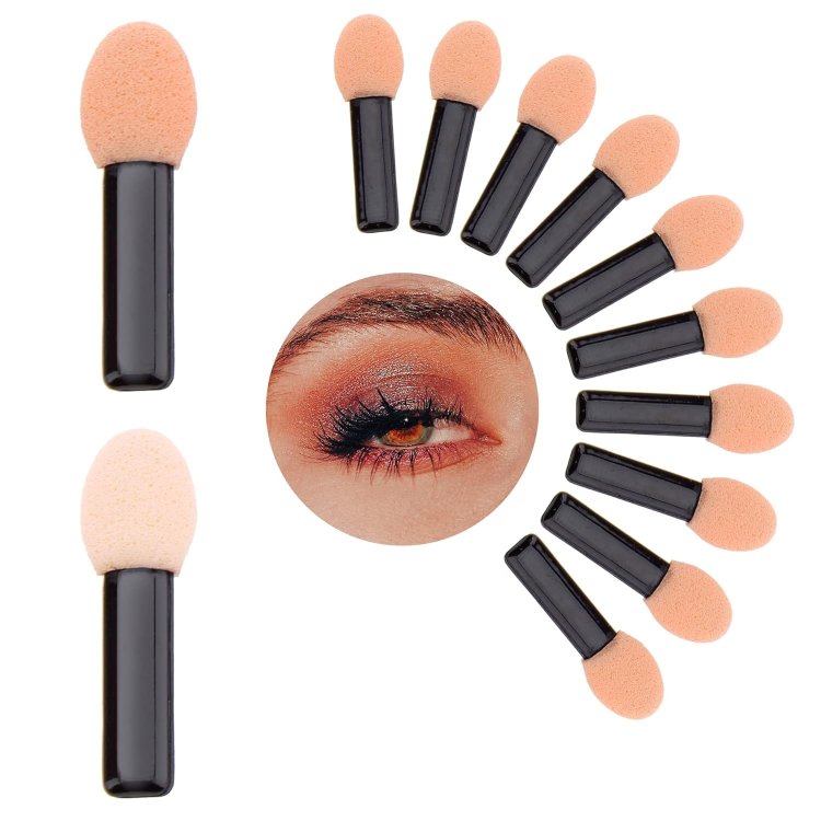 Πινέλα Σφουγγαράκια για Nail Art & Μακιγιάζ Σετ 10τμχ