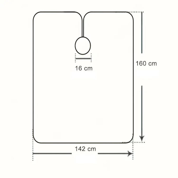 Μπέρτα Κουρέματος Barber Παραλλαγής – Στρατιωτικό - Camouflage Στυλ