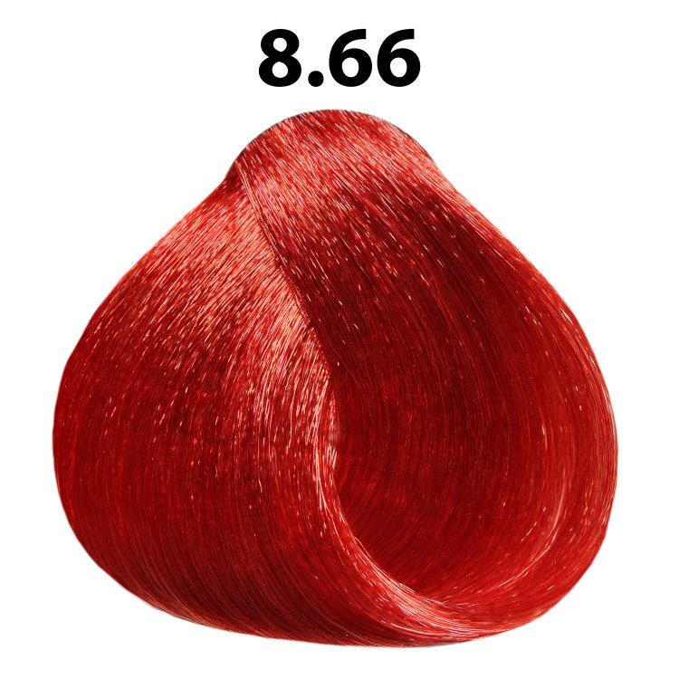 Βαφή Μαλλιών Νο 8.66 Ξανθό Ανοιχτό Έντονο Κόκκινο 100ml