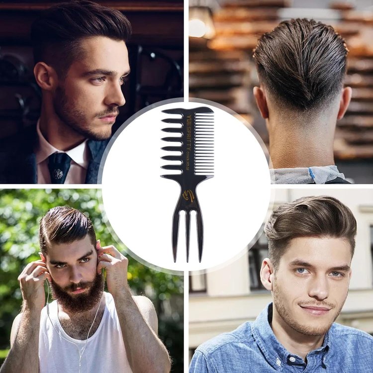Χτένα Ανδρικού Styling για Λείο Ρετρό Χτένισμα, για Όγκο & Slick Back Look