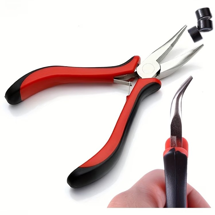 Curved Micro Ring Extension Pliers