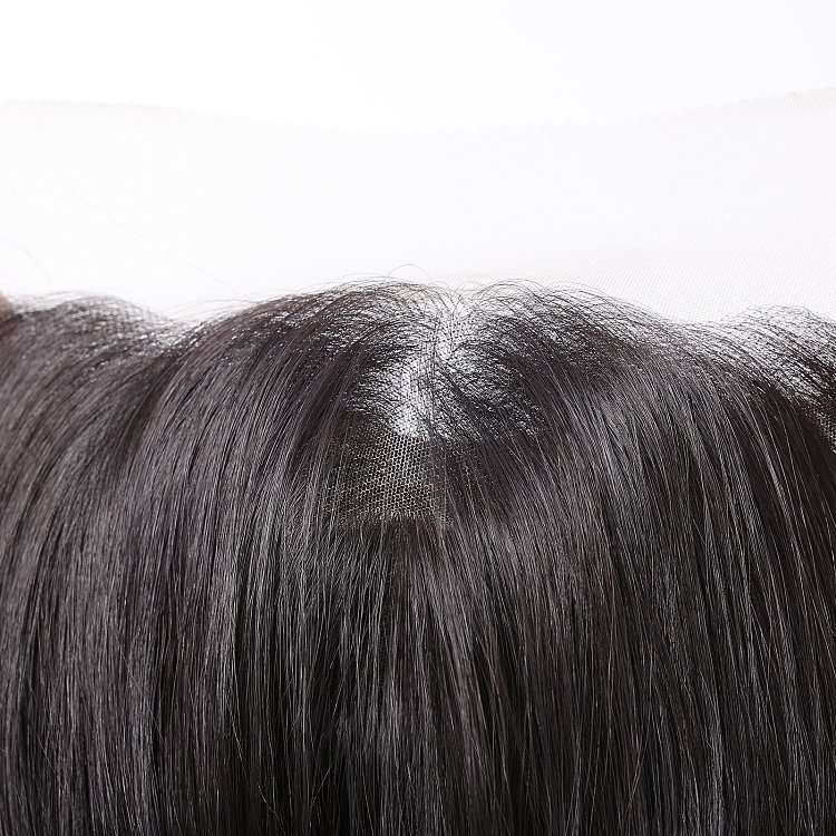 Synthetic Lace Front Wig 13x6 Dark Brown Long Wavy– Natural Look & High Comfort
