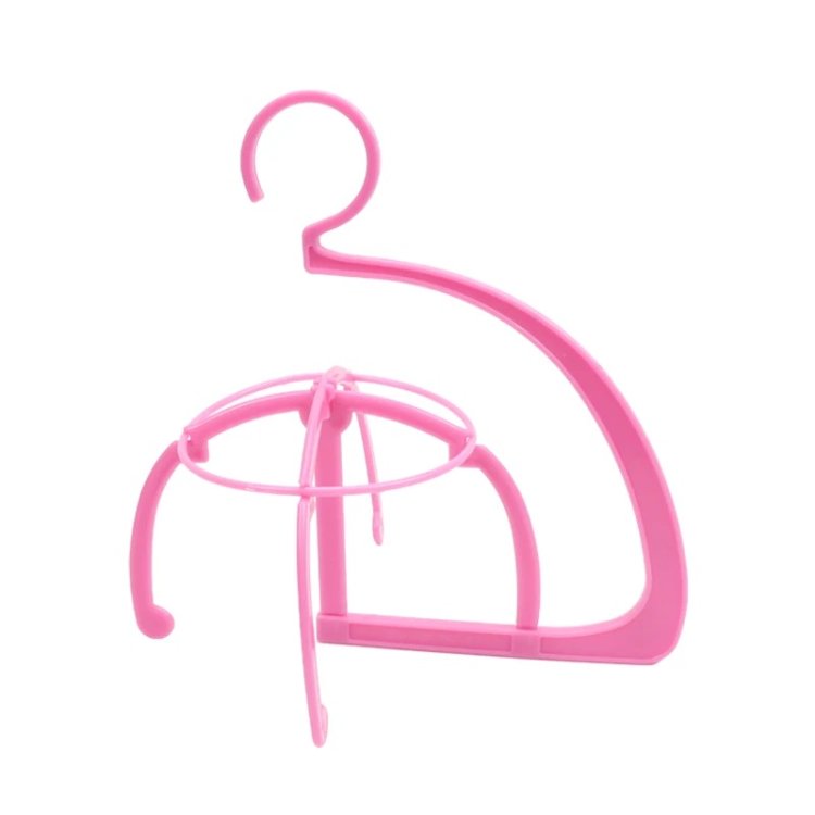 Σταντ Κρεμάστρα Περούκας Ροζ