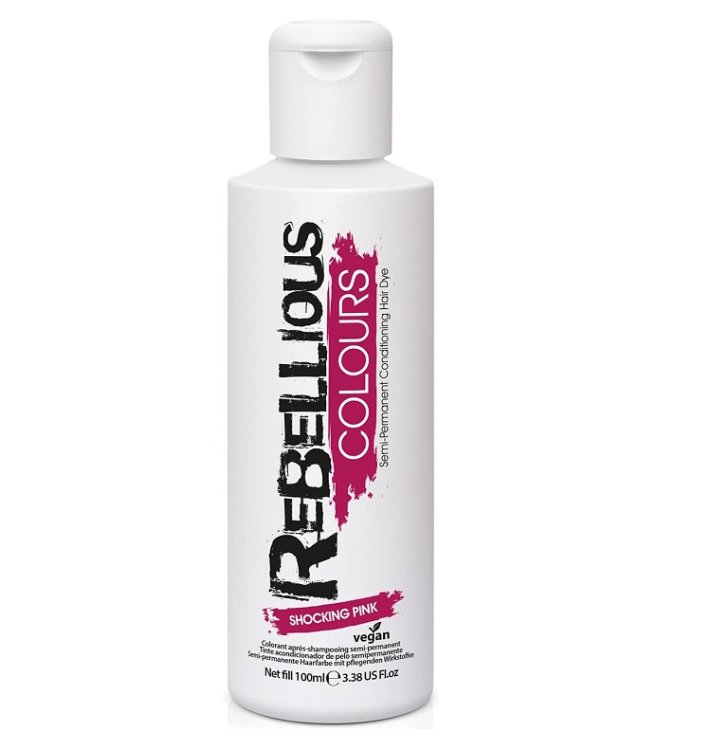 Rebellious Ημιμόνιμη Βαφή Μαλλιών Shocking Pink 100ml