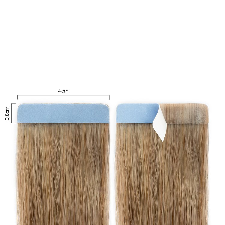 Tape Hair Extension Natural #3 40cm 10pcs