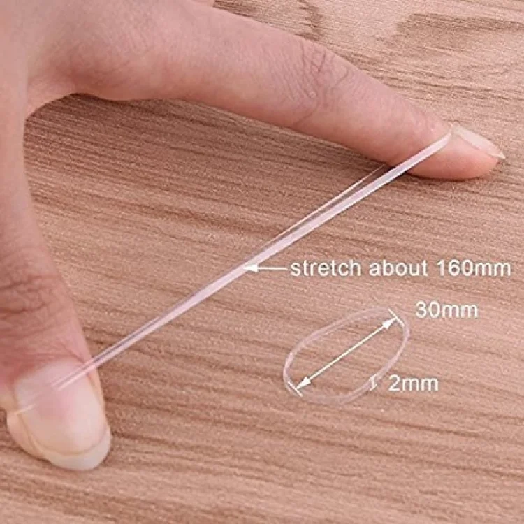 Λαστιχάκια Σιλικόνης Πολύχρωμα 500τμχ