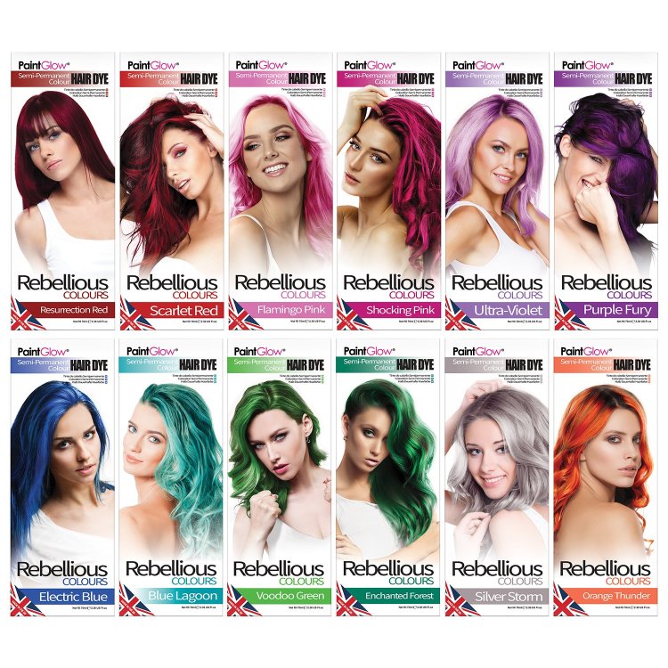 Rebellious Ημιμόνιμη Βαφή Μαλλιών Voodoo Green 70ml