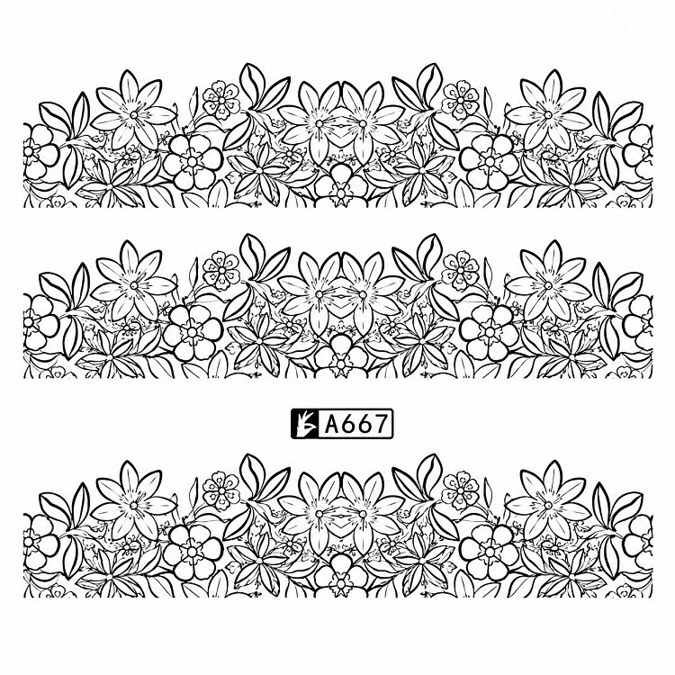 Water Nail Stickers