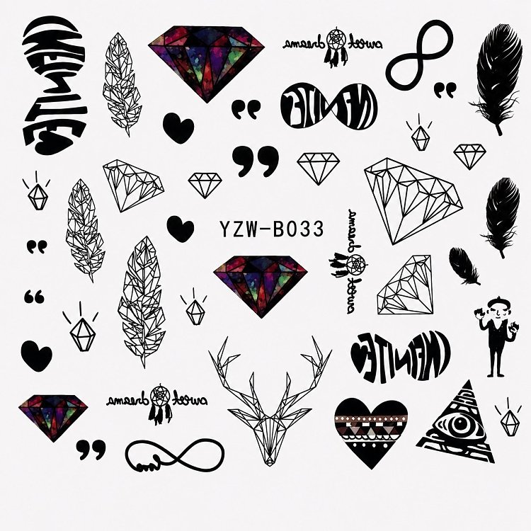 Water Nail Stickers