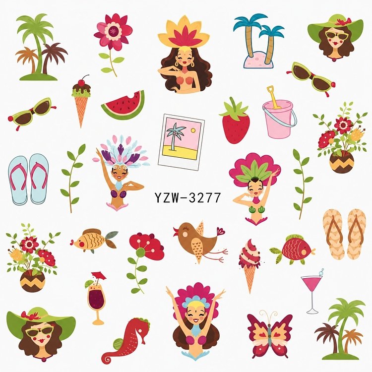 Water Nail Stickers