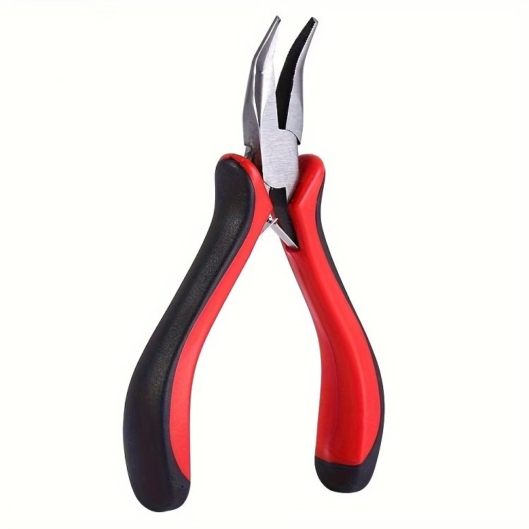 Curved Micro Ring Extension Pliers – For Application & Removal