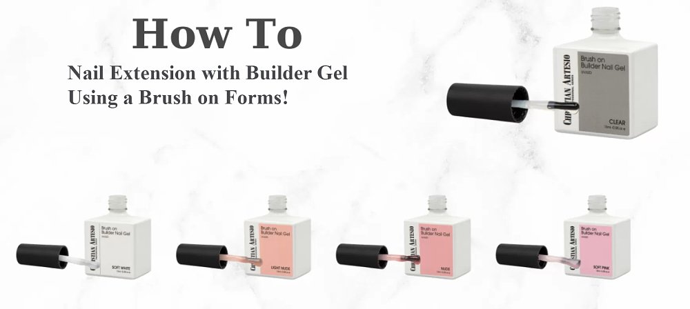 How to: Verlängerung des Naturnagels mit Aufbaugel auf einer Schablone durchführt